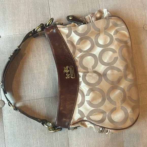 Coach Vintage Soho Large Logo Canvas Tote